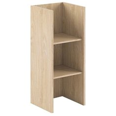 Стеллаж Skyland Born B 421 2 полки, материал: ЛДСП, ШxГxВ: 48х44х113.6 см, дуб девон