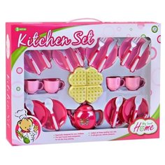 Набор продуктов с посудой Джамбо Тойз JB202150 розовый