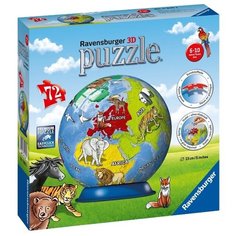 Пазл Ravensburger 3D Земной шар (11840), 72 дет.