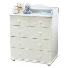 Пеленальный комод Красная Звезда С 575 П белый