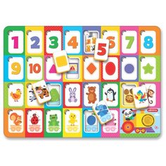 Рамка-вкладыш Азбукварик Мои первые знания, 30 дет.