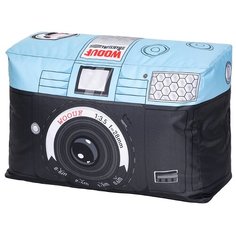 DreamBag пуф Camera blue оксфорд