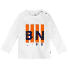 Лонгслив Bossa Nova размер 98, белый