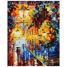 Белоснежка Картина по номерам "Огни в ночи" 40х50 см (868-AB)