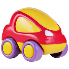 Машинка HAP-P-KID Mini Racers (313C) 10 см красный/желтый
