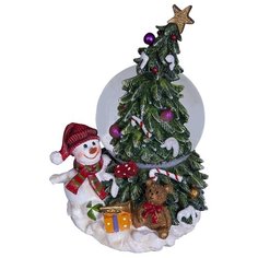 Снежный шар Mister Christmas F-0058217 зеленый/белый