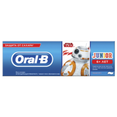 Зубная паста Oral-B Junior 6+, 75 мл