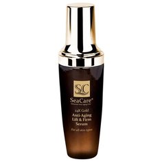 Сыворотка SeaCare 24K Gold Anti-Aging Lift & Firm Serum антивозрастная подтягивающая и повышающая упругость с Реноваж, Золотом и Витамином Е, 50 мл