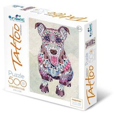 Пазл Origami Поп-арт Собака (05375), 500 дет.