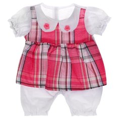 Наша игрушка комбинезон для куклы KQ079735 розовый