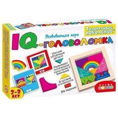 Головоломка Дрофа-Медиа IQ-головоломка. Талантливое поколение бежевый/синий/желтый