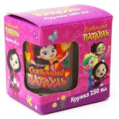 ND Play Кружка Сказочный Патруль Варя (подарочная упаковка) 250 мл 282144 прозрачный/красный