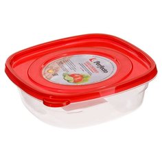 Perfecto Linea Контейнер 0.8 л красный/прозрачный