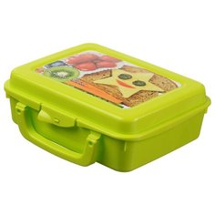 IDEA (М-Пластика) Контейнер для обеда с ручкой lime
