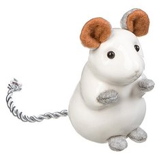 Статуэтка SNOWMEN Мышка, 9.5 см (Е96660) белый