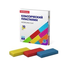 Пластилин ErichKrause Классический Basic 10 цветов/160 г (50640)