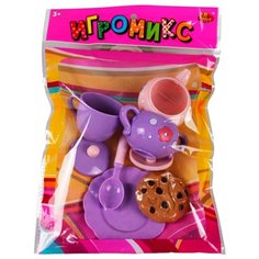 Набор продуктов с посудой ABtoys Игромикс M6011 разноцветный