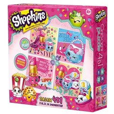 Набор пазлов Origami Shopkins 4 в1 Beauty (02904)