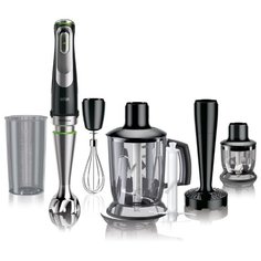 Погружной блендер Braun MQ 9147X, черный/серебристый