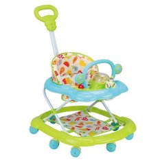 Ходунки Наша игрушка Joy голубой/зеленый