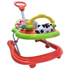 Ходунки Наша игрушка Kitty салатовый/оранжевый