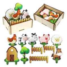 Игровой набор Woodland Ферма 143204