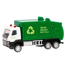 Мусоровоз Пламенный мотор Volvo (870409) 1:72 12 см зеленый