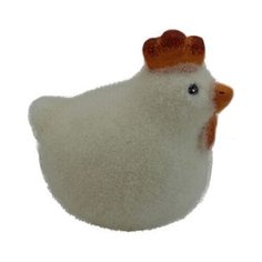 Статуэтка SNOWMEN Символ года. Курочка, 7 см белый