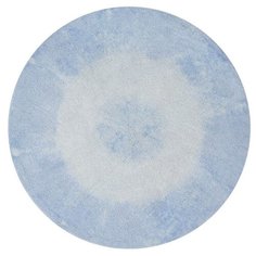 Ковер Lorena Canals Tie-Dye, диаметр: 1.5 м, нежно-голубой