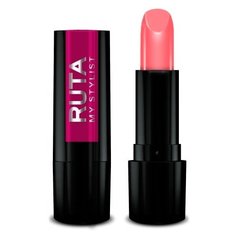 RUTA помада для губ Glamour с перламутром, оттенок 08 Живой Коралл
