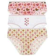 Трусы Lowry размер XS, белый/розовый