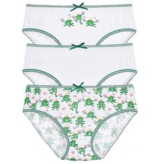 Трусики Lowry 3 шт., размер M, белый