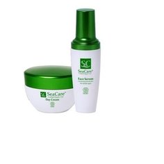 SeaCare Certified Organic Care Органический набор для лица №9: Дневной крем 50 мл и Сыворотка 50 мл
