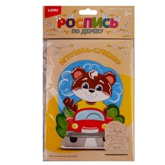 LORI Роспись по дереву Игрушка-сувенир Мишка путешественник (Фнр-008)