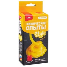 Набор LORI Химические опыты. Style slime желтый