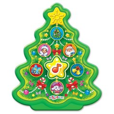 Интерактивная развивающая игрушка Азбукварик Ёлочка зеленый