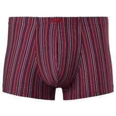 Lowry Трусы боксеры классической посадки с профилированным гульфиком, размер XL, бордовый/синий