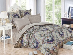 Постельное белье Cleo Satin de Lux 20/453-SK Комплект 2-спальный Сатин