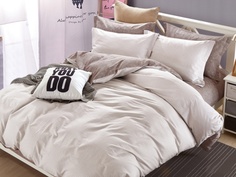 Постельное белье Cleo Satin de Lux 15/555-SK Комплект 1.5-спальный Сатин