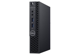 Настольный компьютер Dell Optiplex 3070 Micro 3070-2684 (Intel Core i3-9100T 3.1GHz/4096Mb/500Gb/Intel HD Graphics/Linux)
