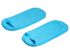 Маска-носки Bradex увлажняющие, гелевые многоразового использования Light Blue KZ 0530