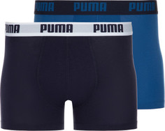 Трусы мужские Puma Basic Boxer, 2 штуки, размер 50-52