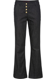 Брюки из твила с переработанным полиэстером Bonprix