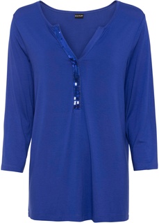 Футболка с пайетками Bonprix