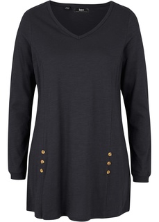 Футболка длинная Bonprix