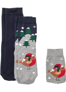 Носки с подарочным мешком (2 пары) Bonprix