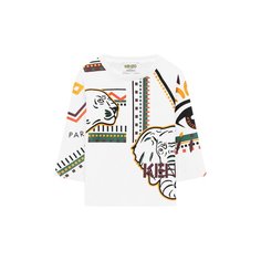 Хлопковый лонгслив Kenzo