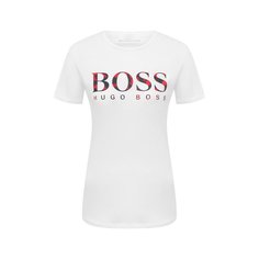 Хлопковая футболка BOSS
