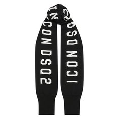 Шерстяной шарф Dsquared2