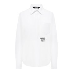 Хлопковая рубашка Dsquared2